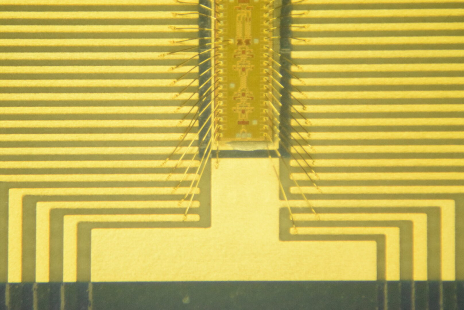 A close up of the side of an electronic device.